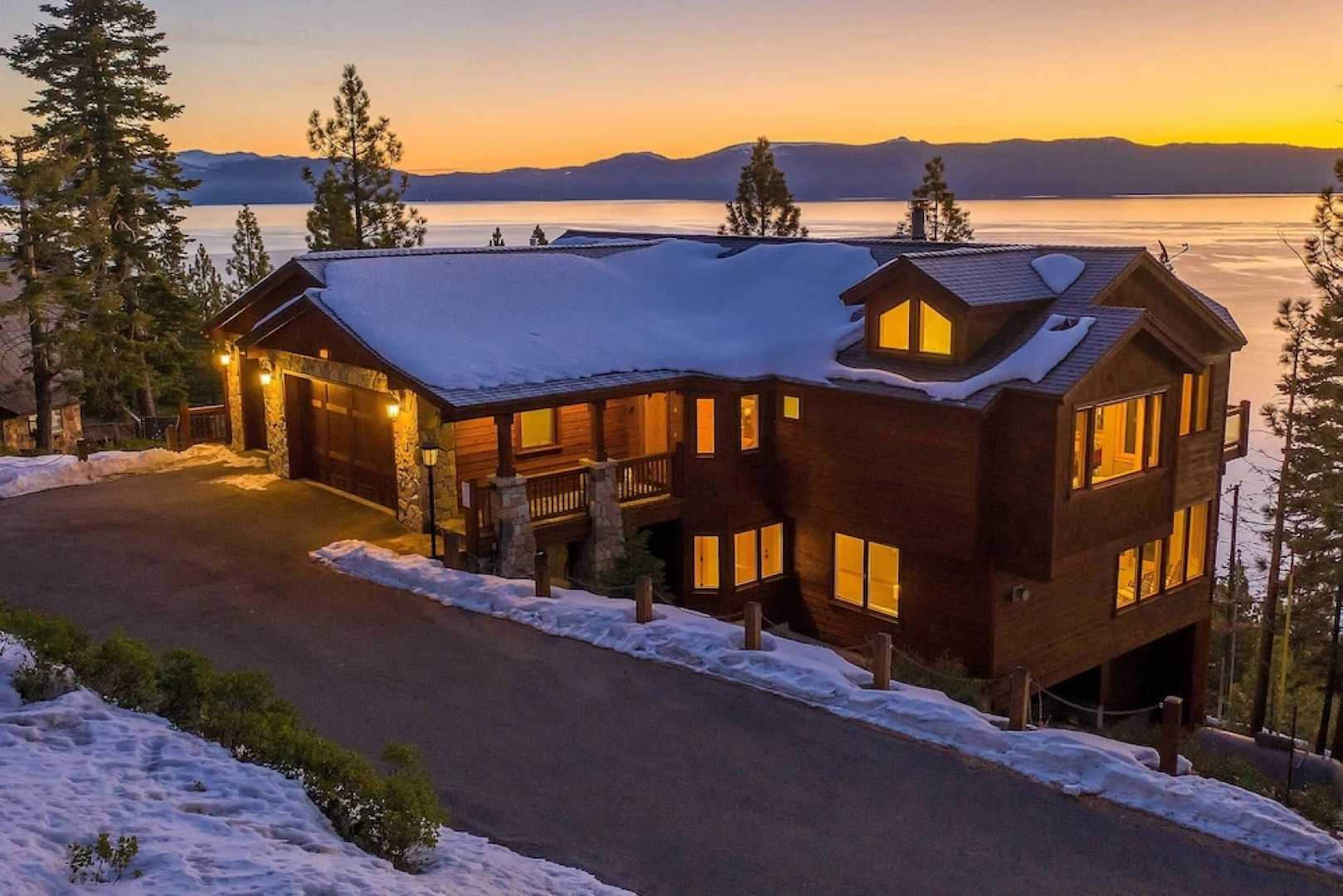 Luxe Near Meeks Bay W/ Unbeatable Tahoe Views 6 Bedroom Home