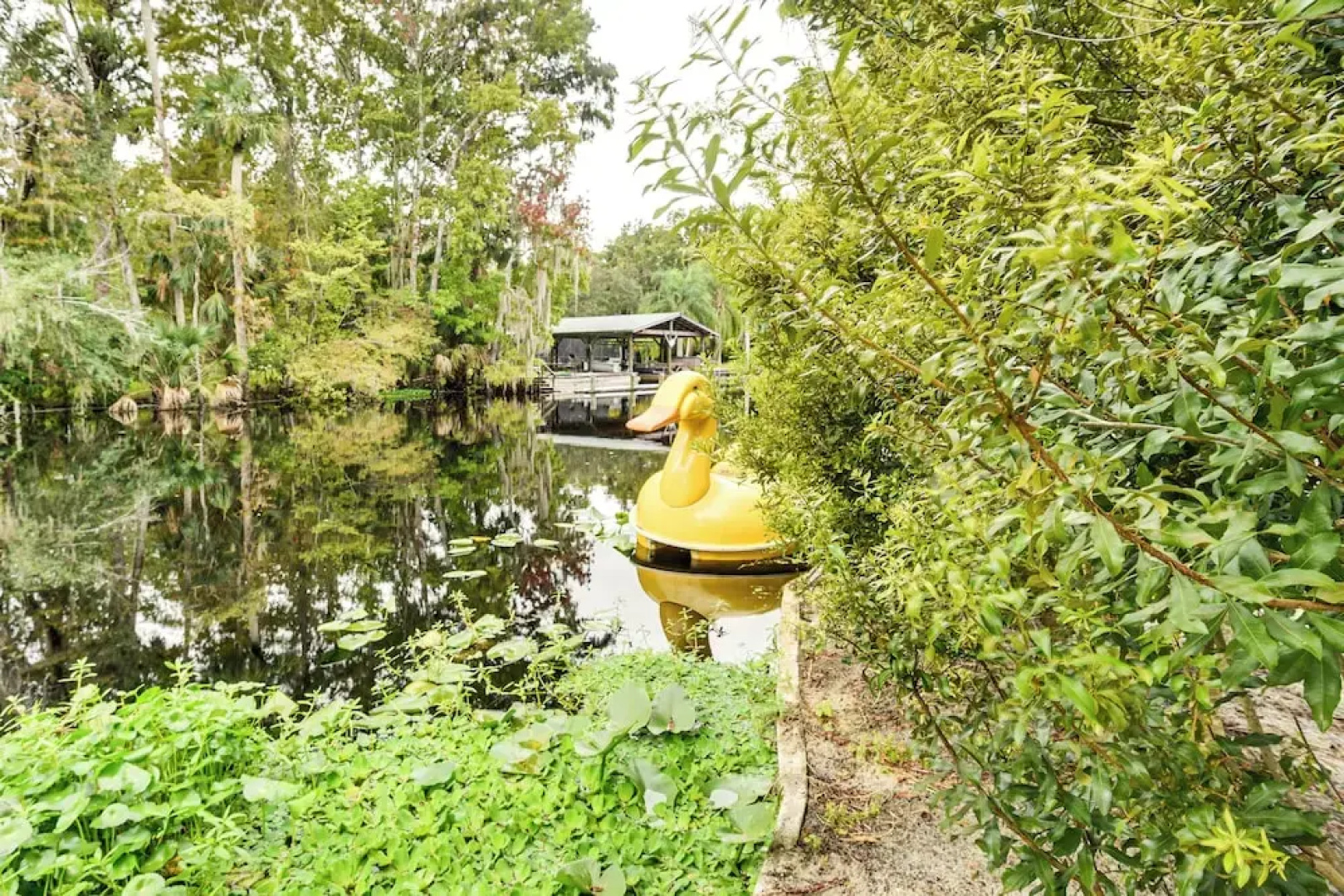 Sandy Shore & Multi-boat Dock! St Johns River Home