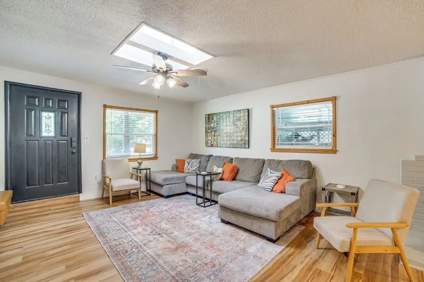 Spacious Deck: Waterfront Home in Gun Barrel City!