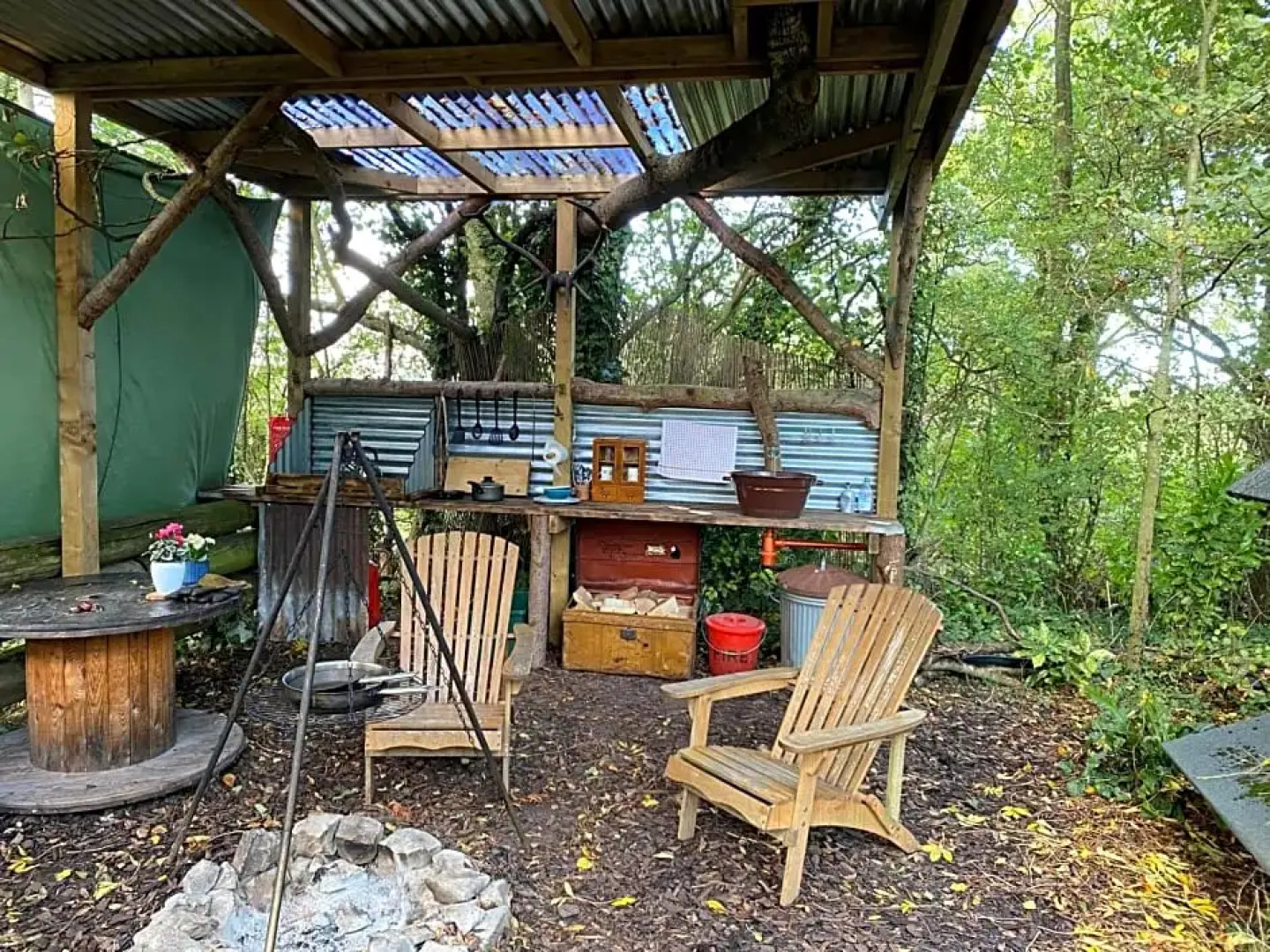 The Hobbit House and Secret Garden