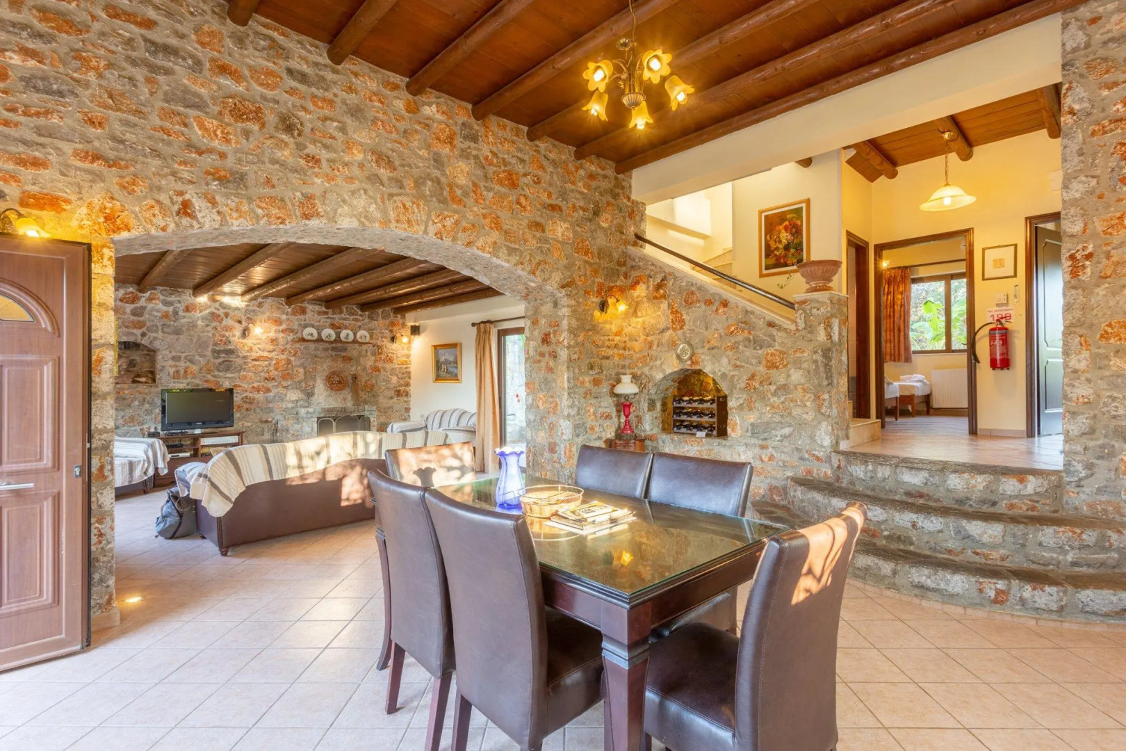 Villa Melina Private Pool Walk to Beach Sea Views A C Wifi Car Not Required - 1605