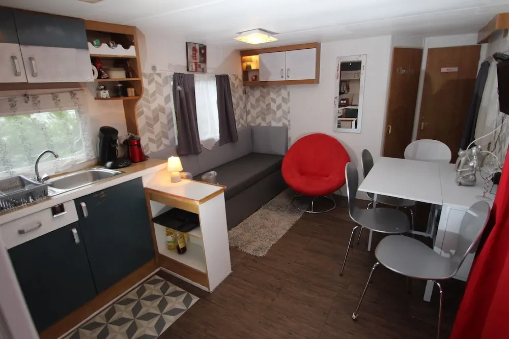 mobil home camping la lande