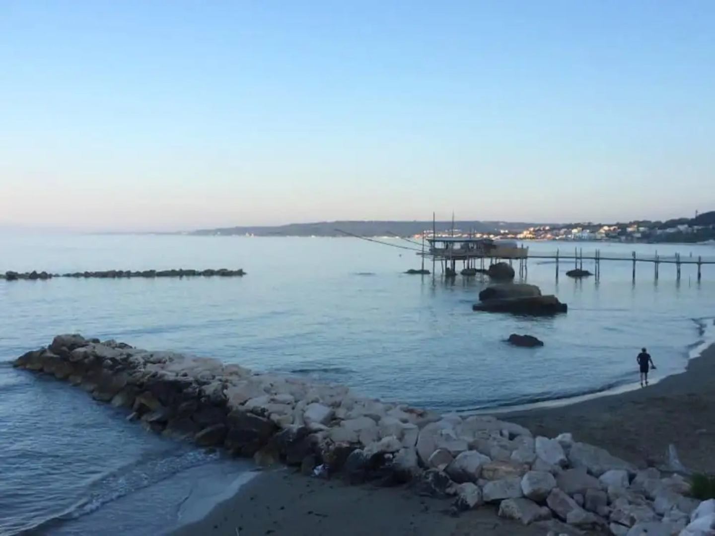 Apartment With 2 Bedrooms in Rocca San Giovanni, With Wonderful sea View and Furnished Balcony