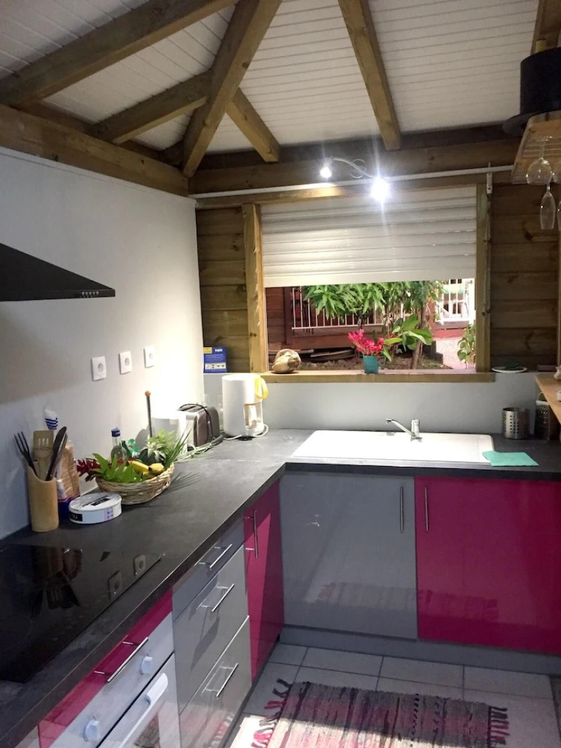 Bungalow With 2 Bedrooms in Bouillante, With Furnished Terrace and Wif