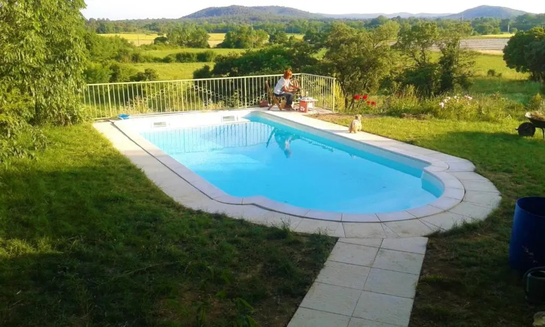 Maison de 4 chambres avec piscine privee jardin clos et wifi a Orthoux Serignac Quilhan