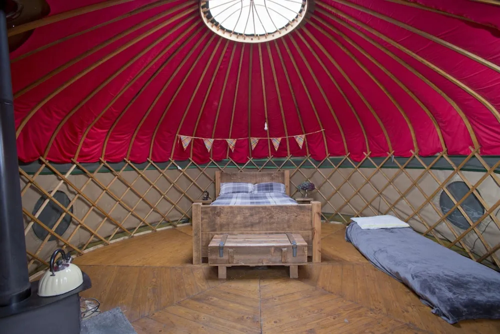 Charming Yurt in Kelburn Estate Near Largs
