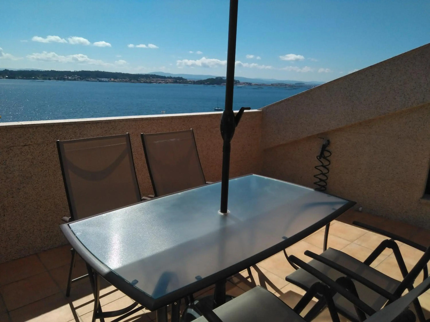 Impresionantes vistas al mar cerca de Santiago