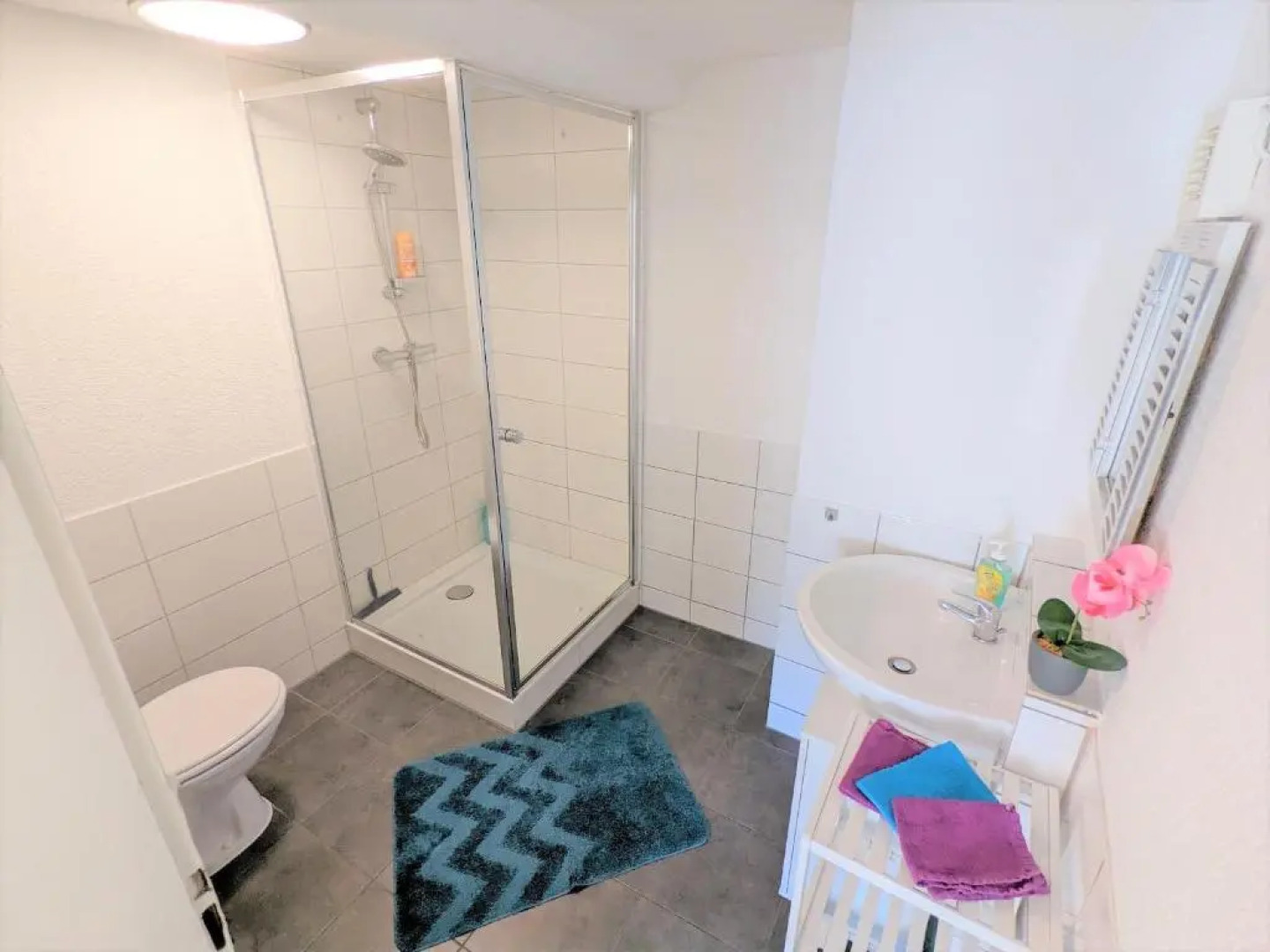 Flussblickwohnung mit Terrasse, Pool, Garten&Sauna - Zi2