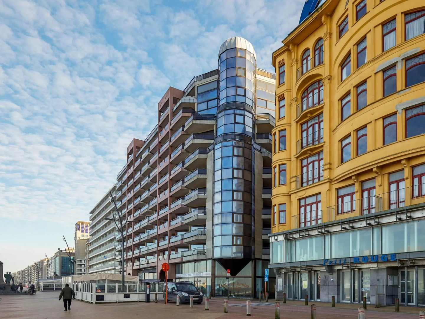 Stylish apartment in Blankenberge with sauna