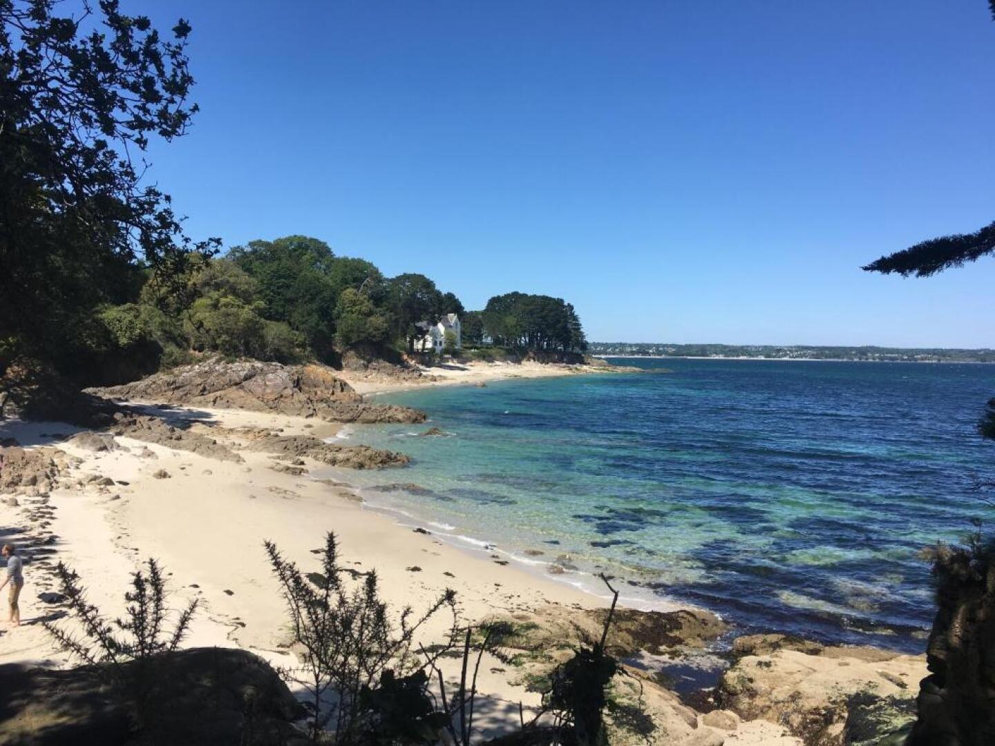 Beg Meil 200 m plage et sentiers T2 avec balcon