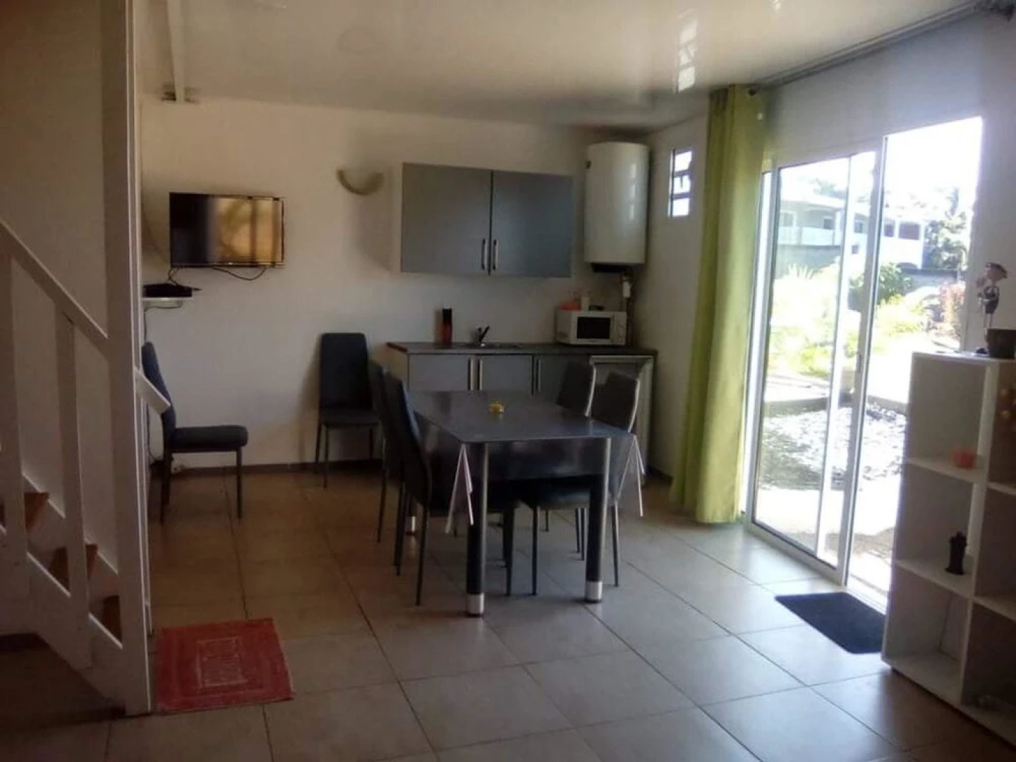 House With one Bedroom in Saint Joseph, With Wonderful sea View, Furni