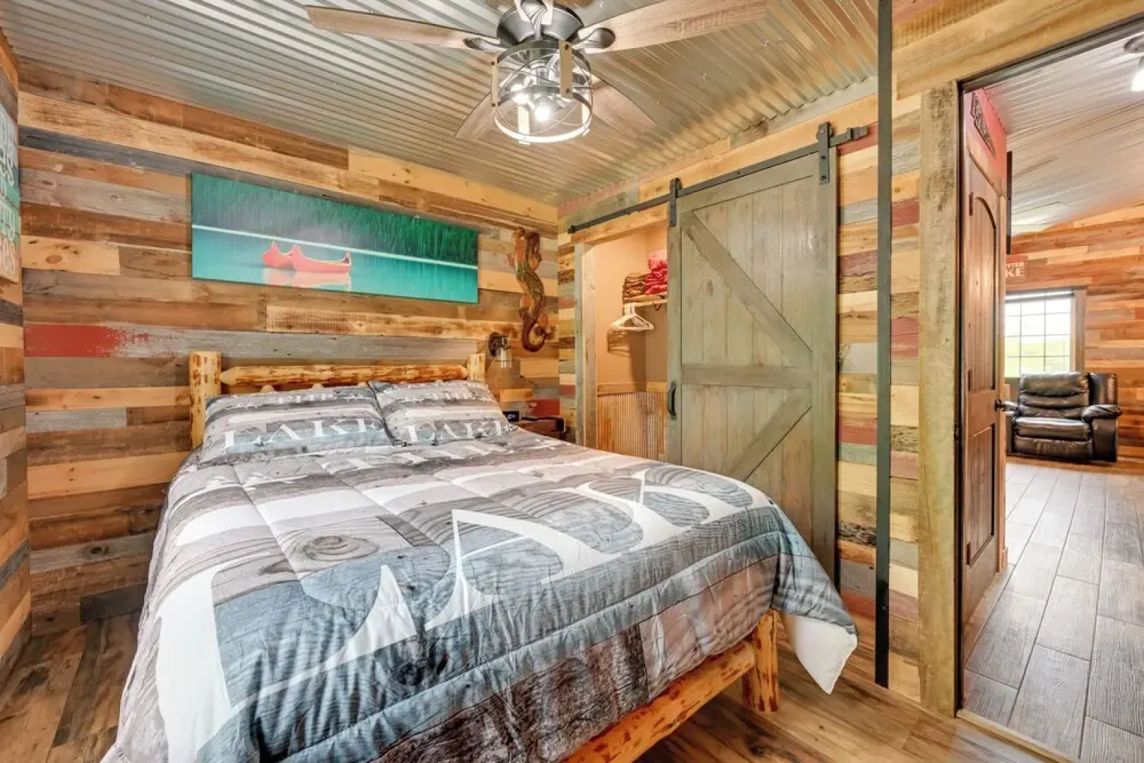 Lakeside Cabin w/ Fire Pit: Near Pine Point Park!