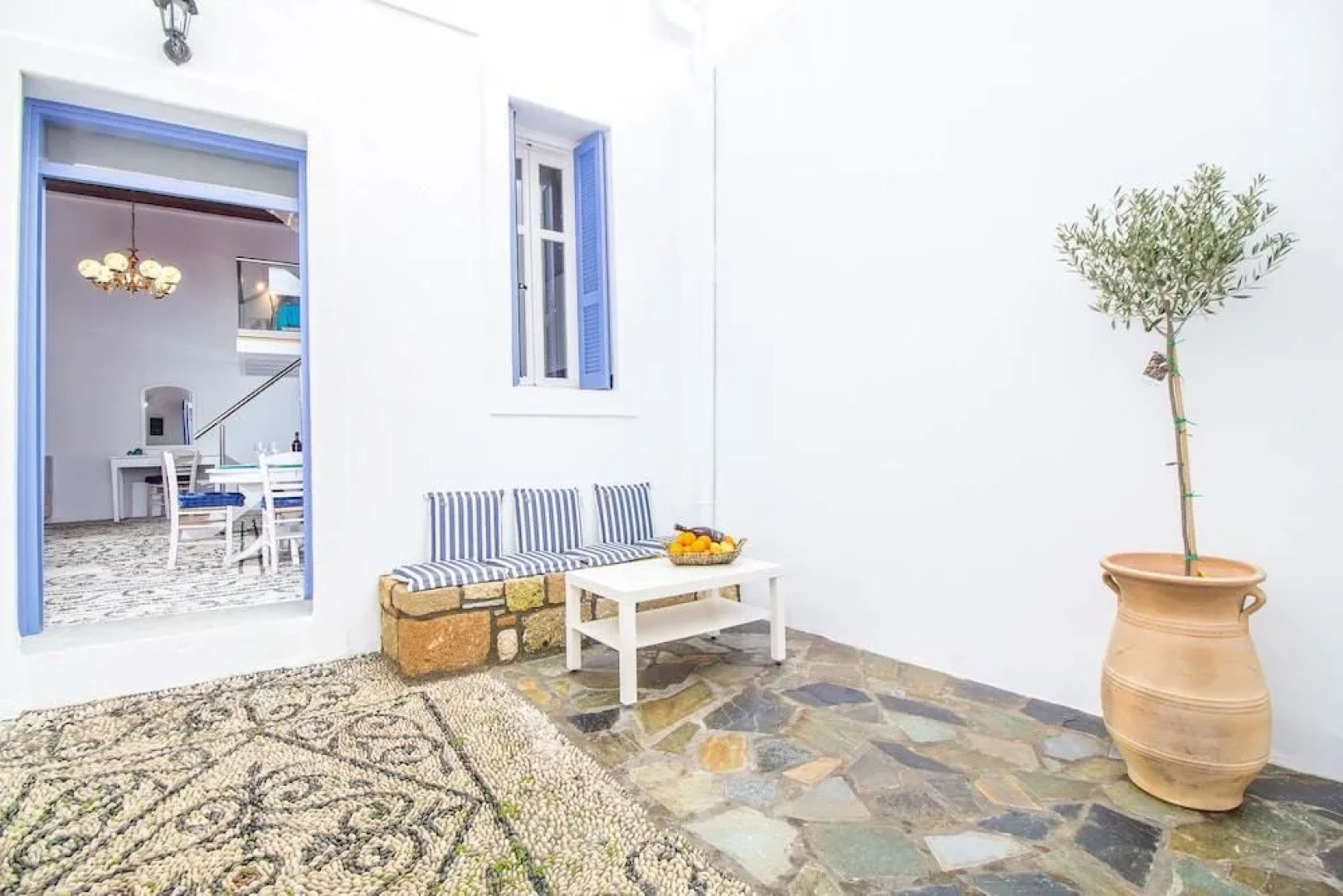 The Red Door in Koskinou