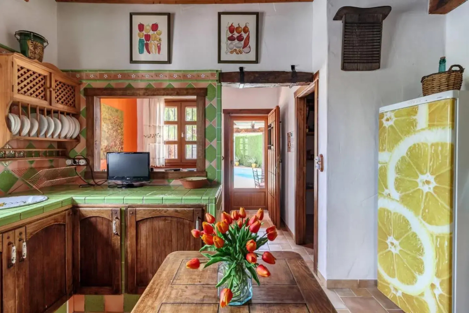 Encantadora casa con piscina privada y chimenea