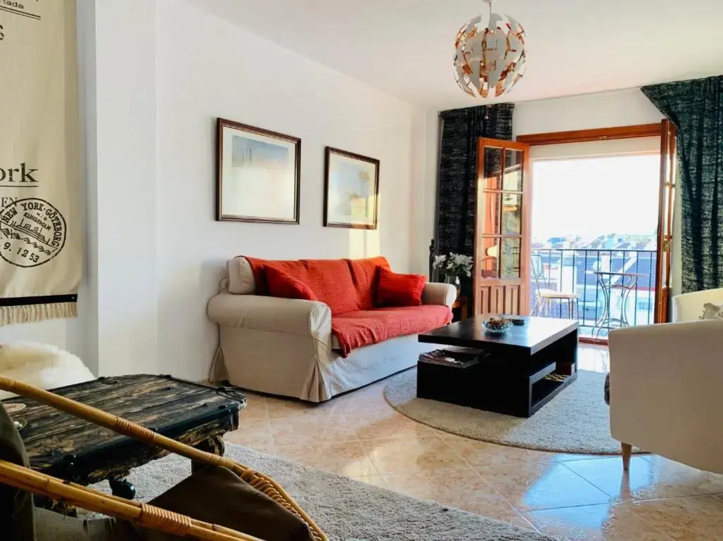 Stor våning i Caleta Hamn