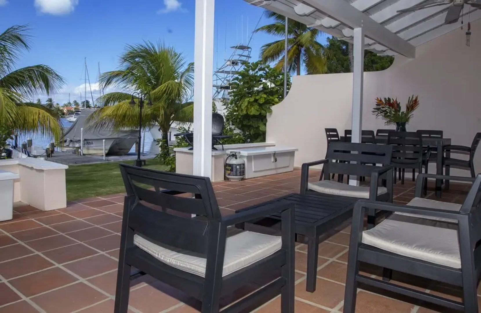 The Anchorage #5 a 2 bedroom Waterfront Condo in Rodney Bay 2 Condo by RedAwning