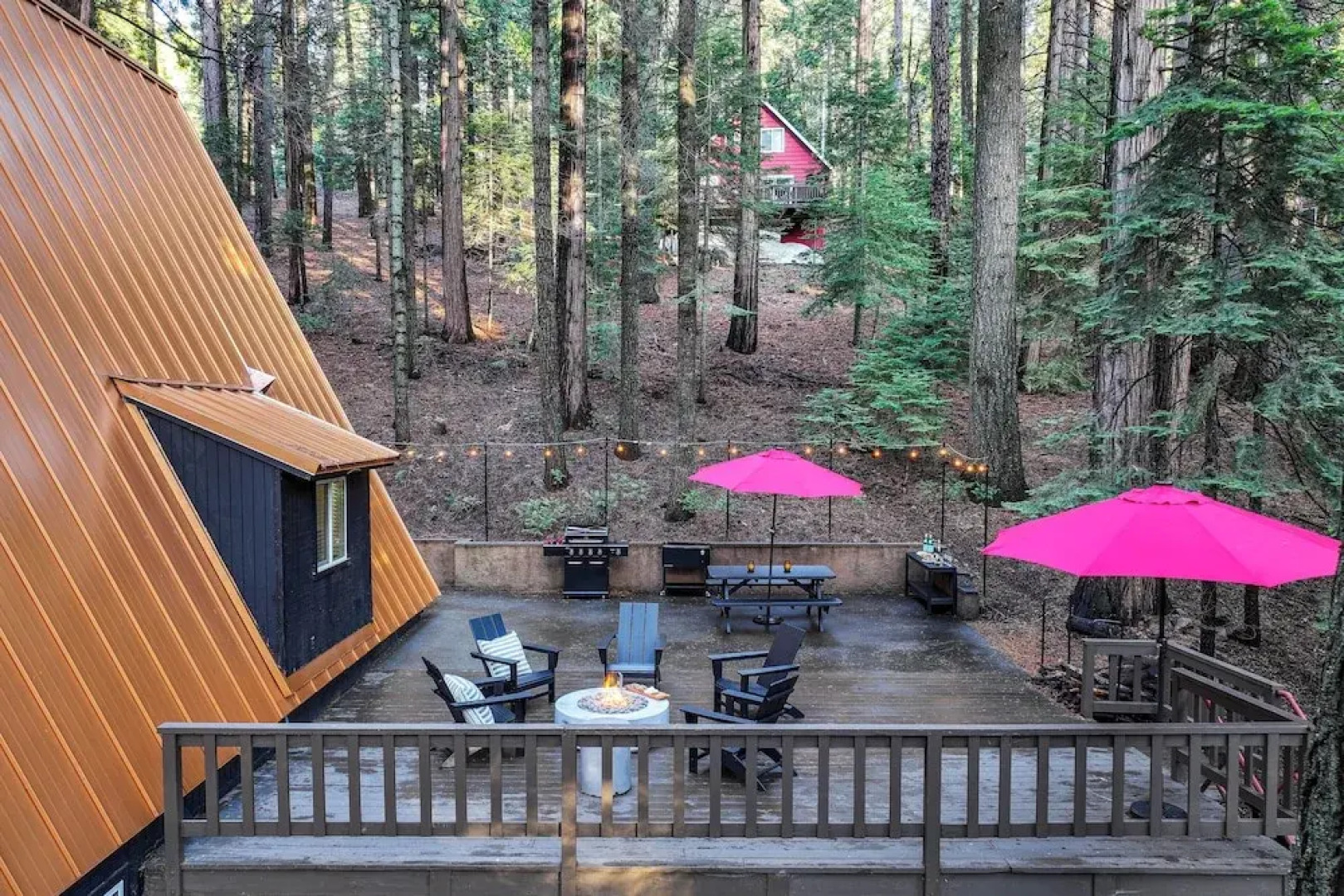 3 Mi to Calaveras Big Trees: Cabin w/ Fire Pit!