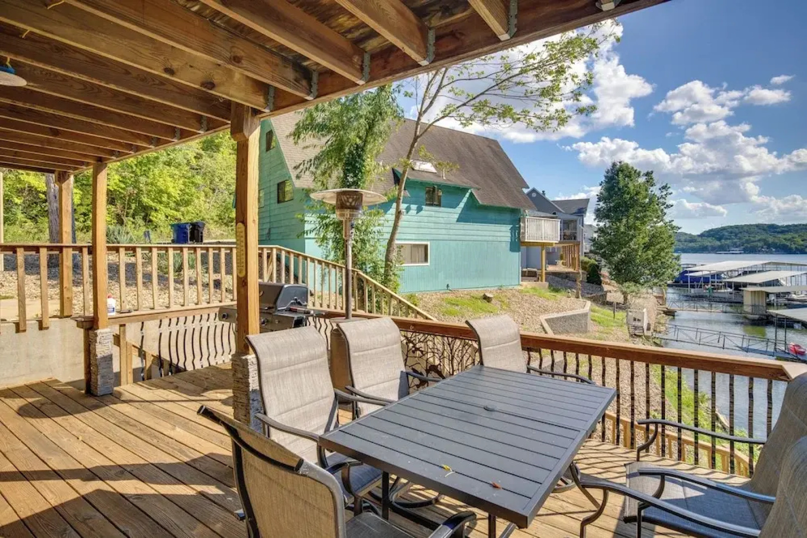 Fire Pit + Private Dock: Ozarks Family Escape!