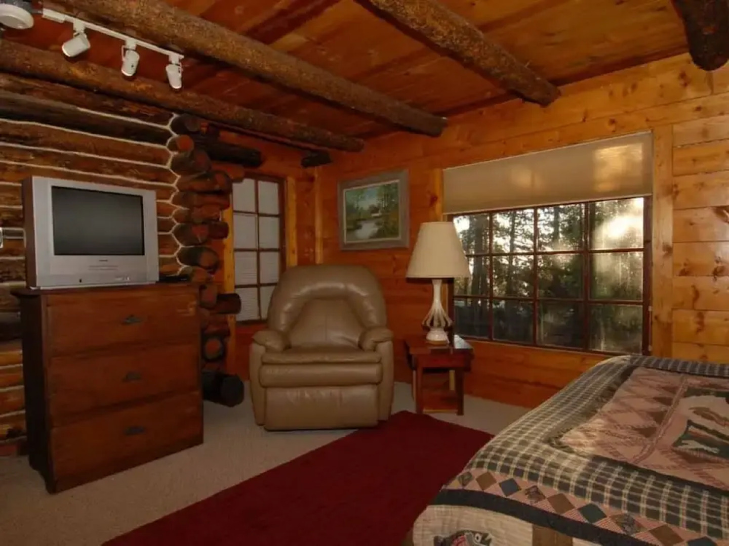 Evergreen's Log Cabin