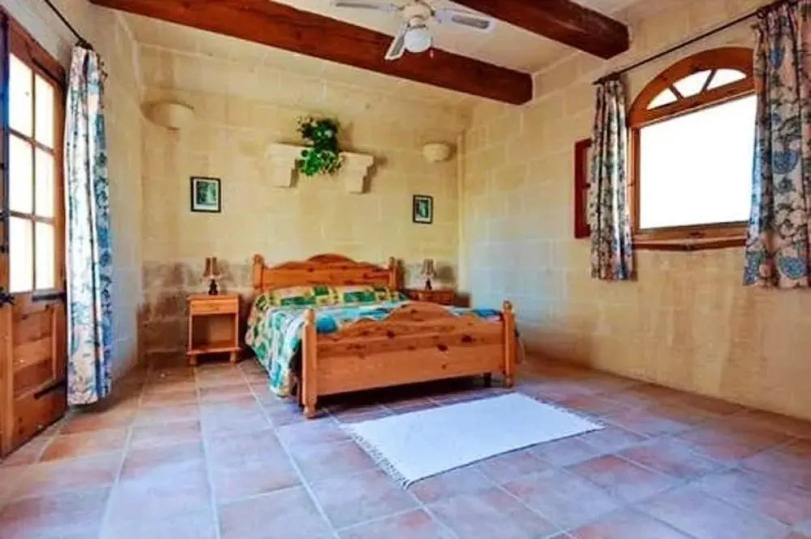 Villa With 3 Bedrooms In Sannat With Wonderful Mountain View Private Pool Enclosed Garden