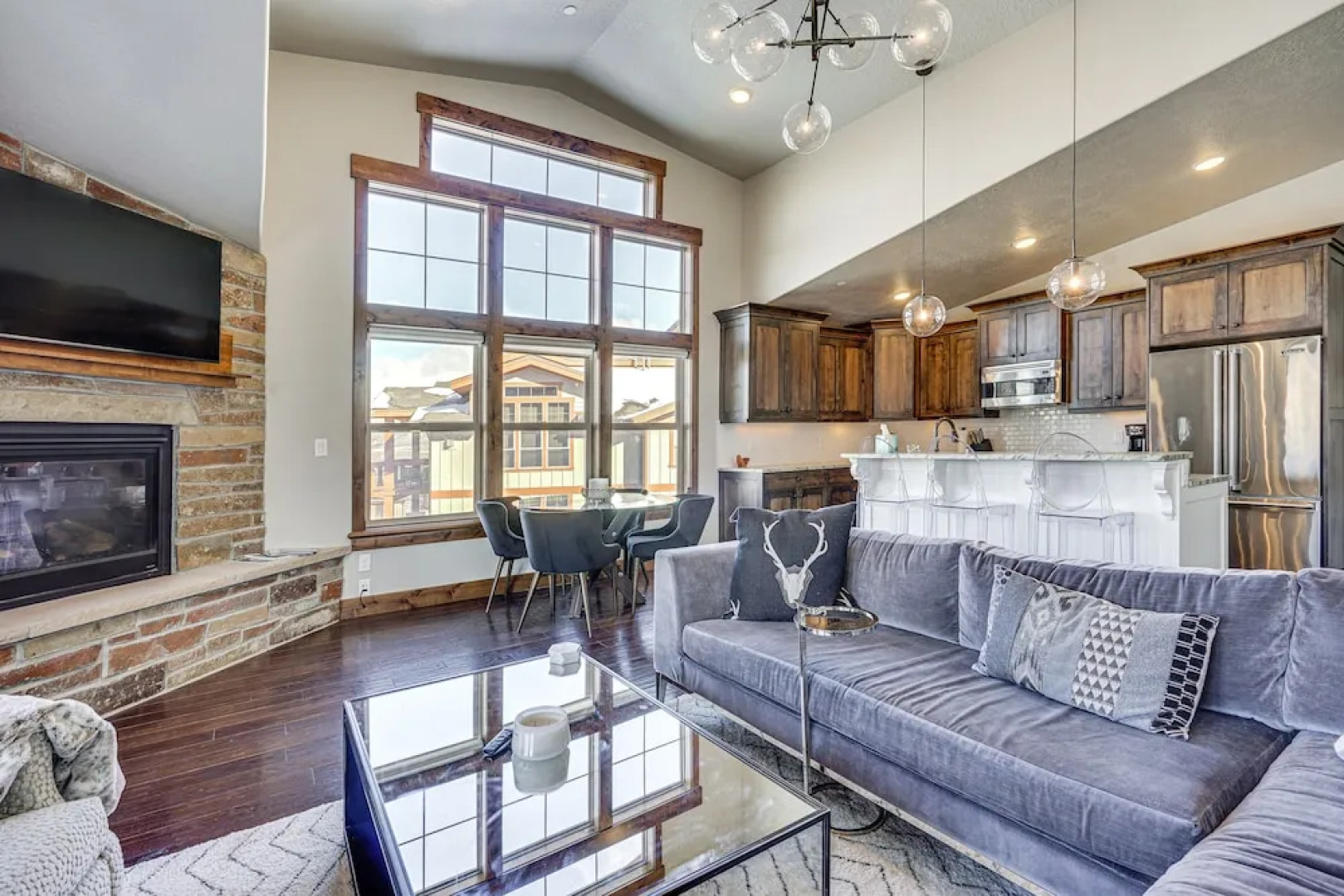 All-season Heber City Condo w/ Stunning Views!