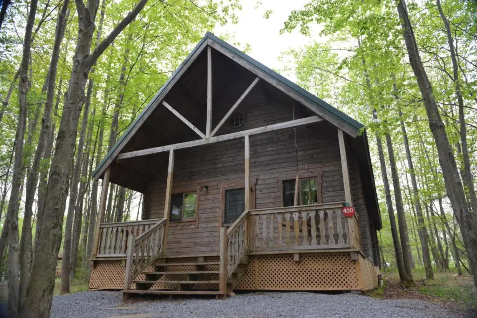 Appalachian Camping Resort Log Home 6