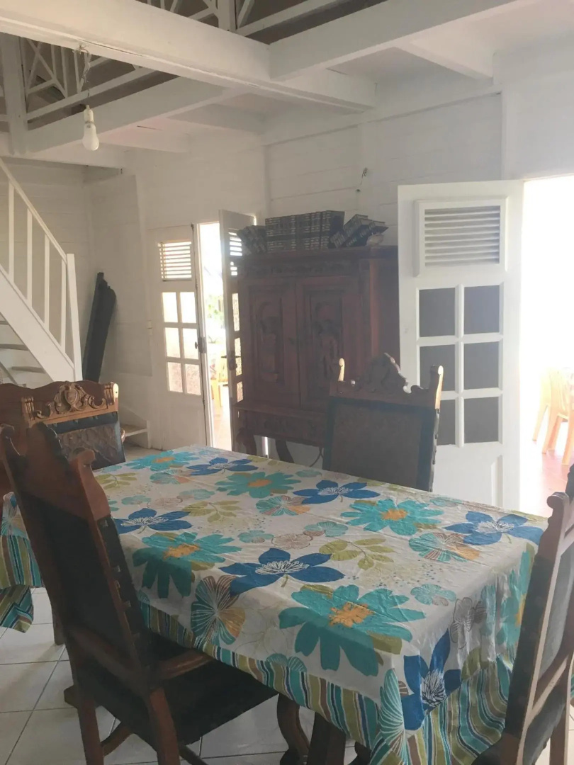 Villa de 3 chambres avec vue sur la mer piscine privee et jardin clos a Le Carbet a 2 km de la plage