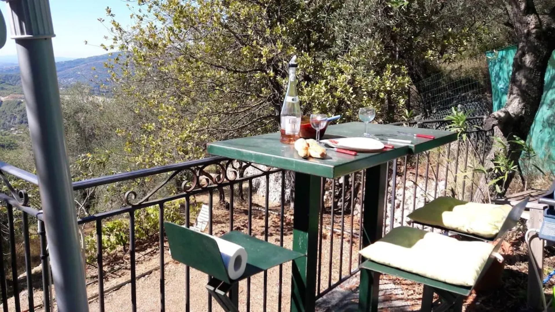 House With one Bedroom in Peille, With Wonderful sea View, Enclosed Ga