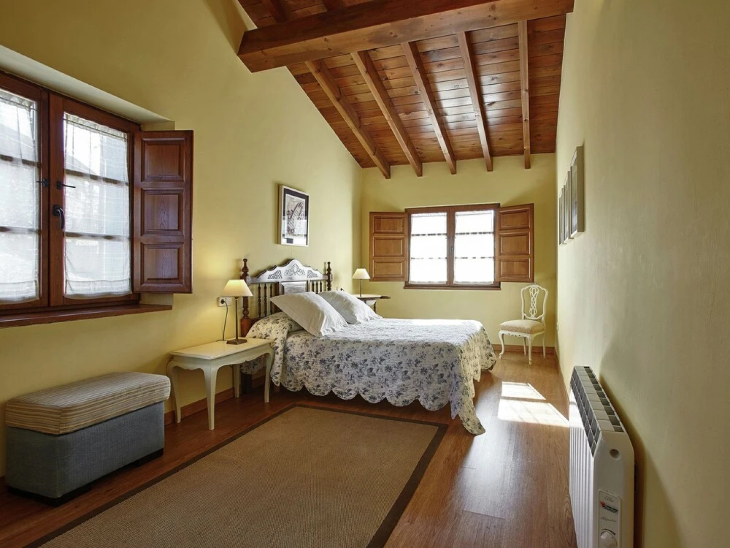 Inviting Mansion in Nava With Swimming Pool