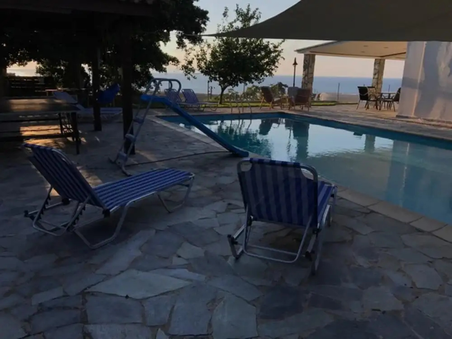 House With 3 Bedrooms in Argaka, With Wonderful sea View, Private Pool