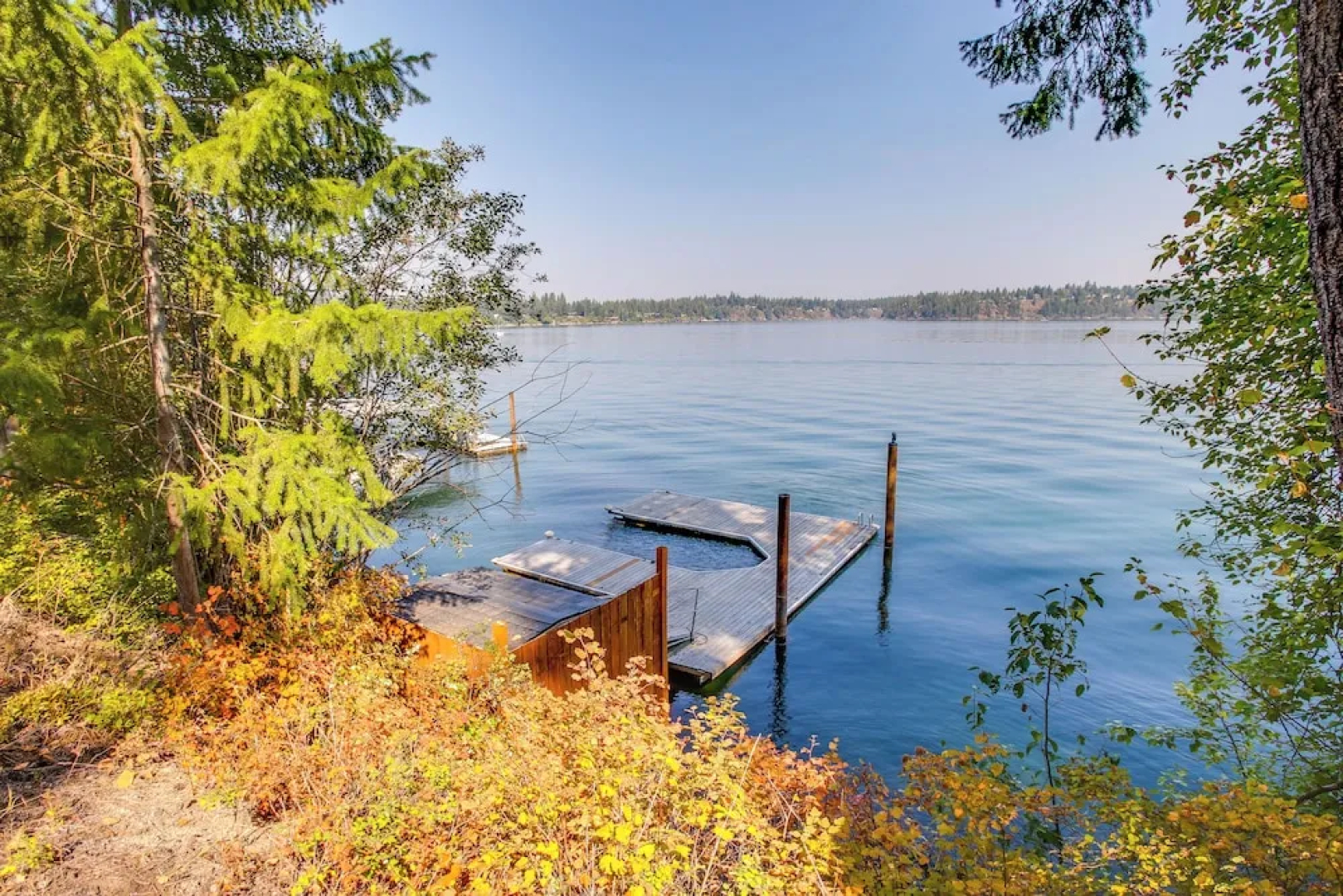 Hillside Home w/ Dock ~ 8 Mi to Coeur D'alene!