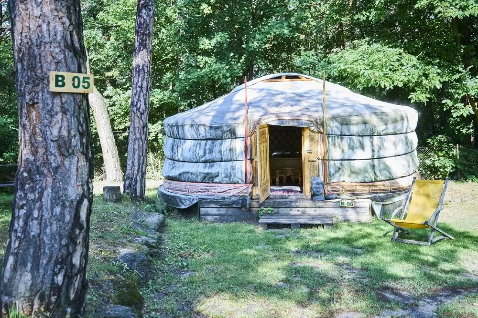 Yourtes Camping Le Reclus