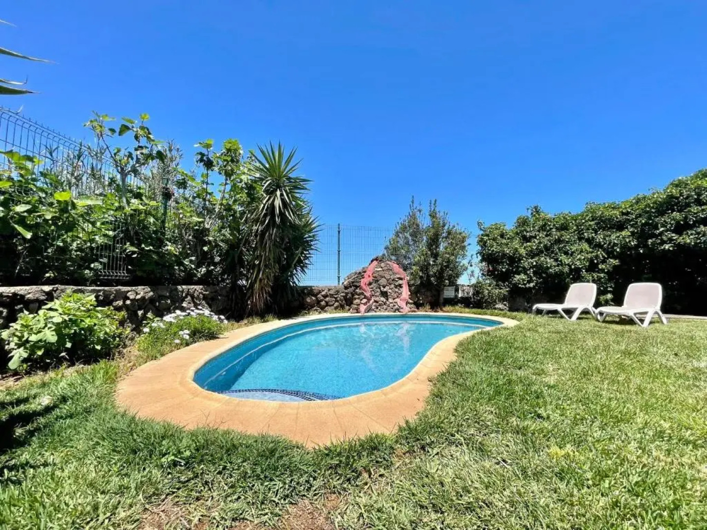 Rural house with Wifi, private pool, view of the Atlantic and Mount Teide