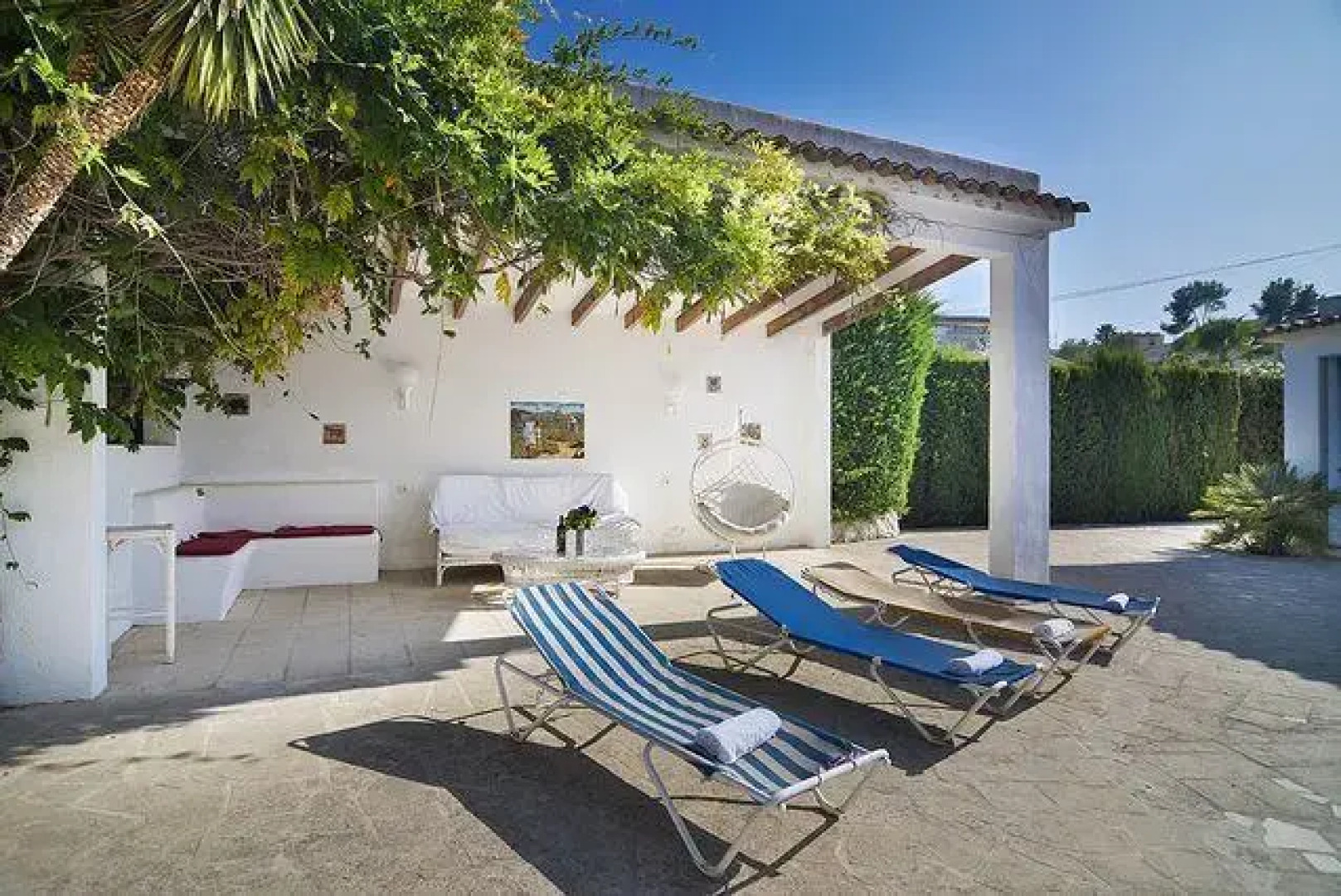 Apartment with beach, garden in Benissa