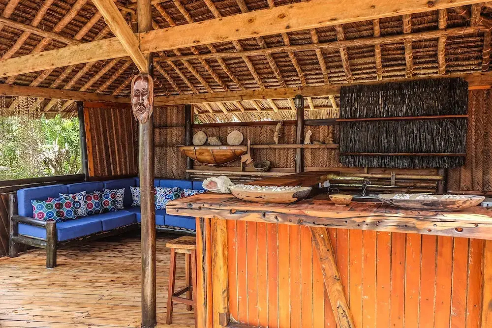 Saadani Safari Lodge - bush, river, beach