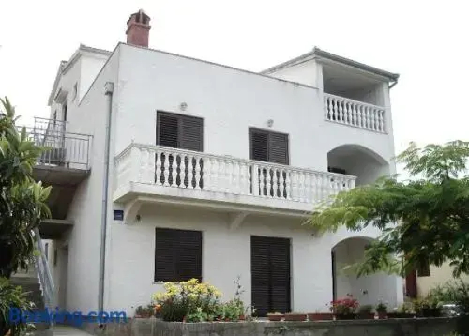 Apartment in Ždrelac with sea view, balcony, air conditioning, Wi-Fi (4561-1)