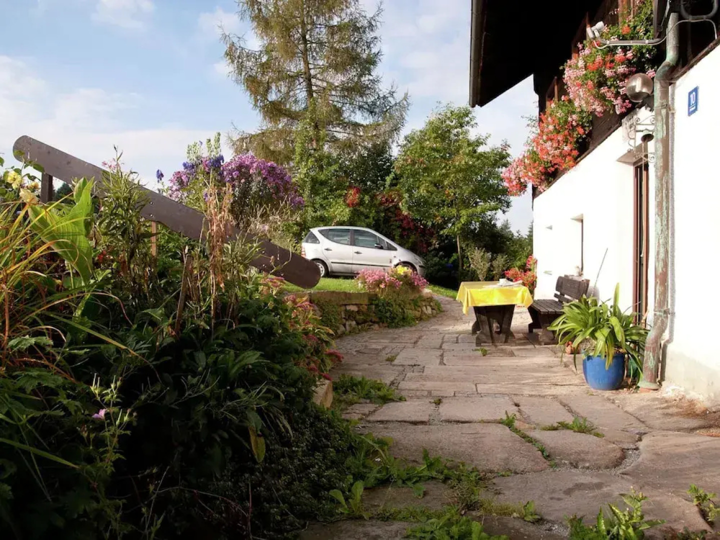Ferienhaus in Bayern mit Waldblick
