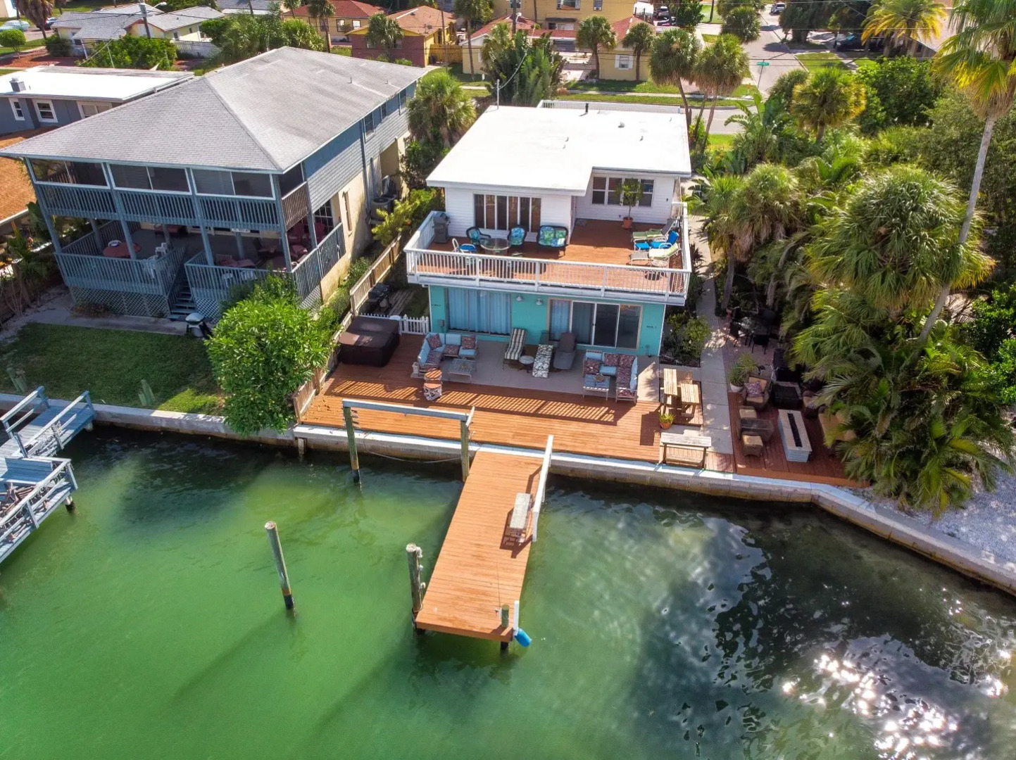 St Pete Beach Waterfront Dock New Wave Getaways 3