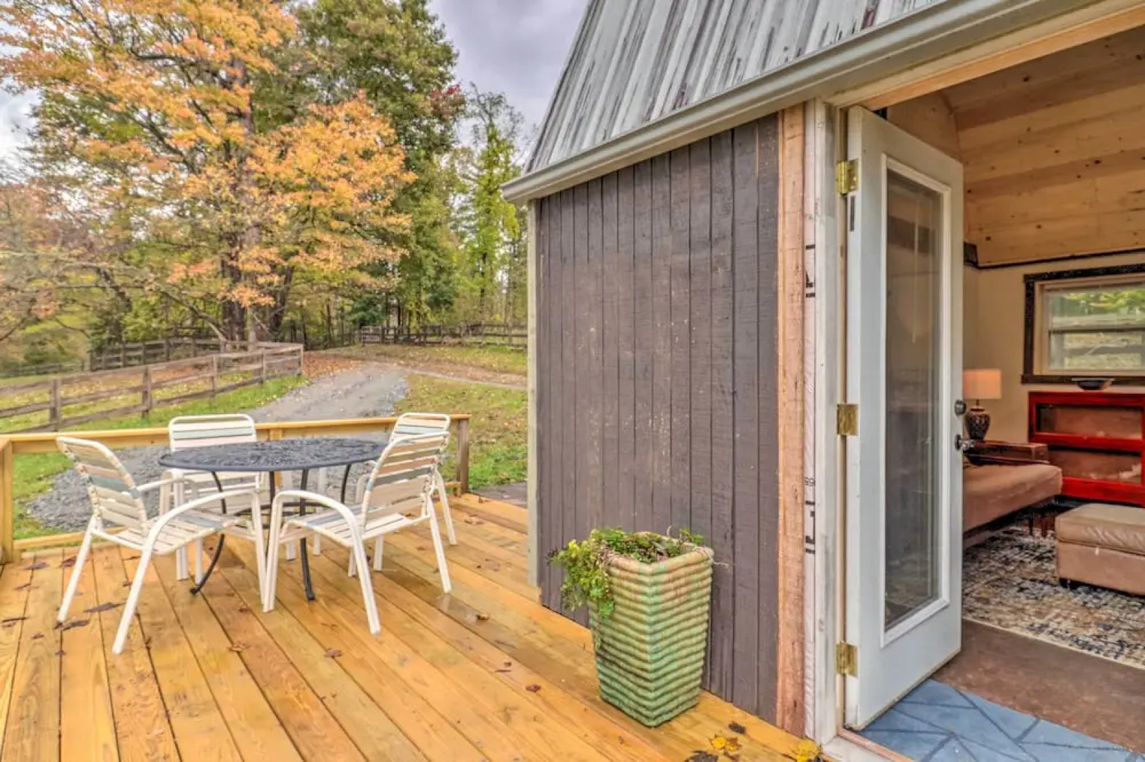 Rustic Hendersonville Farm Studio w/ Private Deck