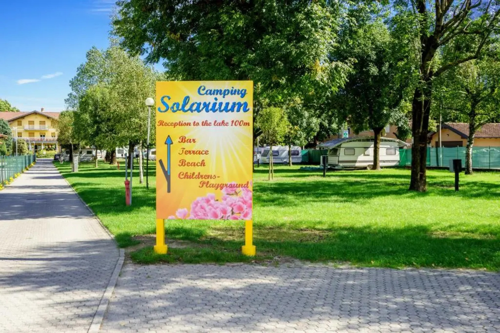 Bungalows in Camping Solarium