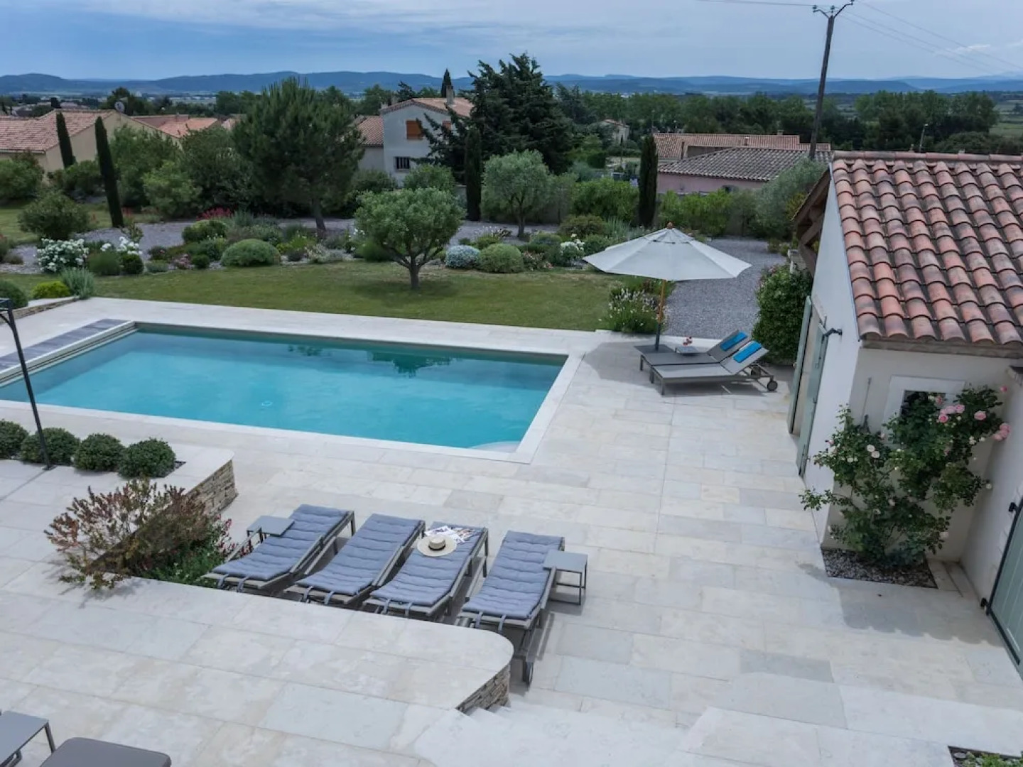 Stunning Villa With Heated Private Swimming Pool in Peaceful Location