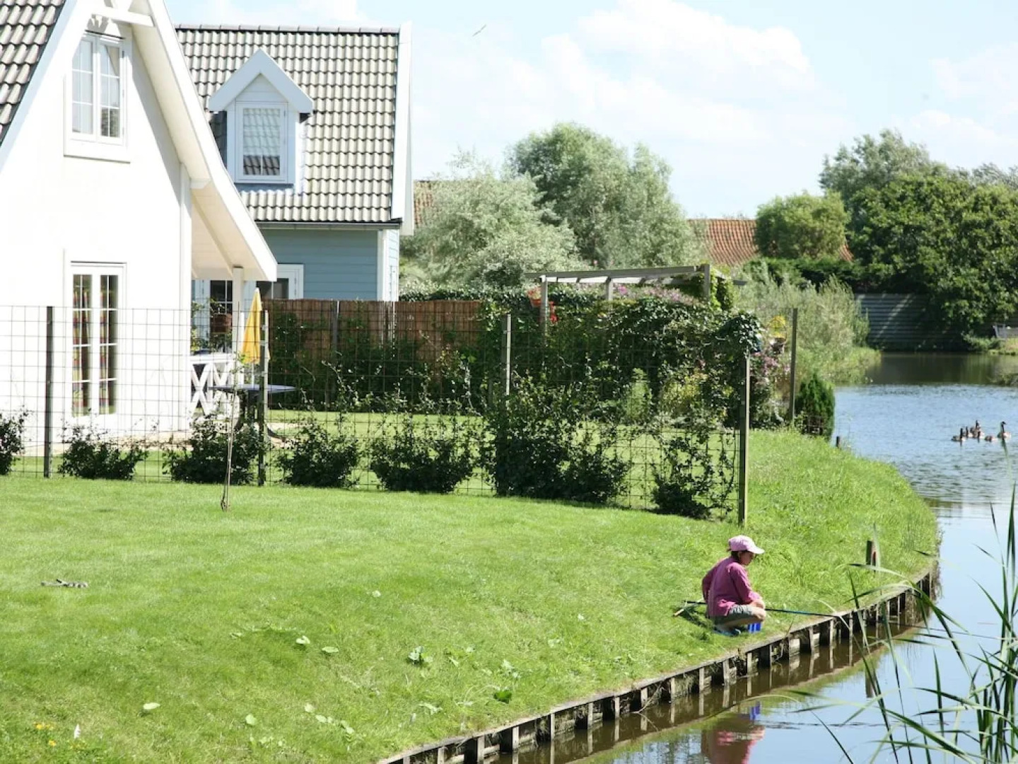 Detached Villa With a Terrace Near the Beach
