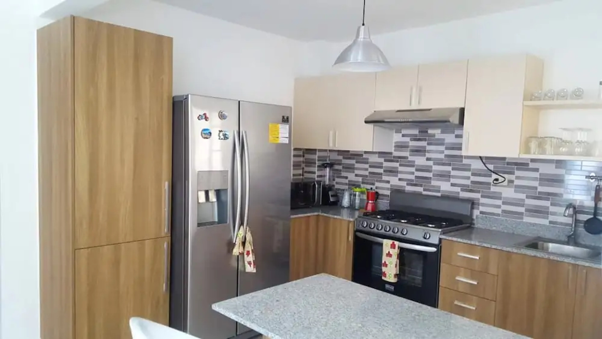 3 bedrooms appartement with shared pool furnished garden and wifi at Santiago De Los Caballeros