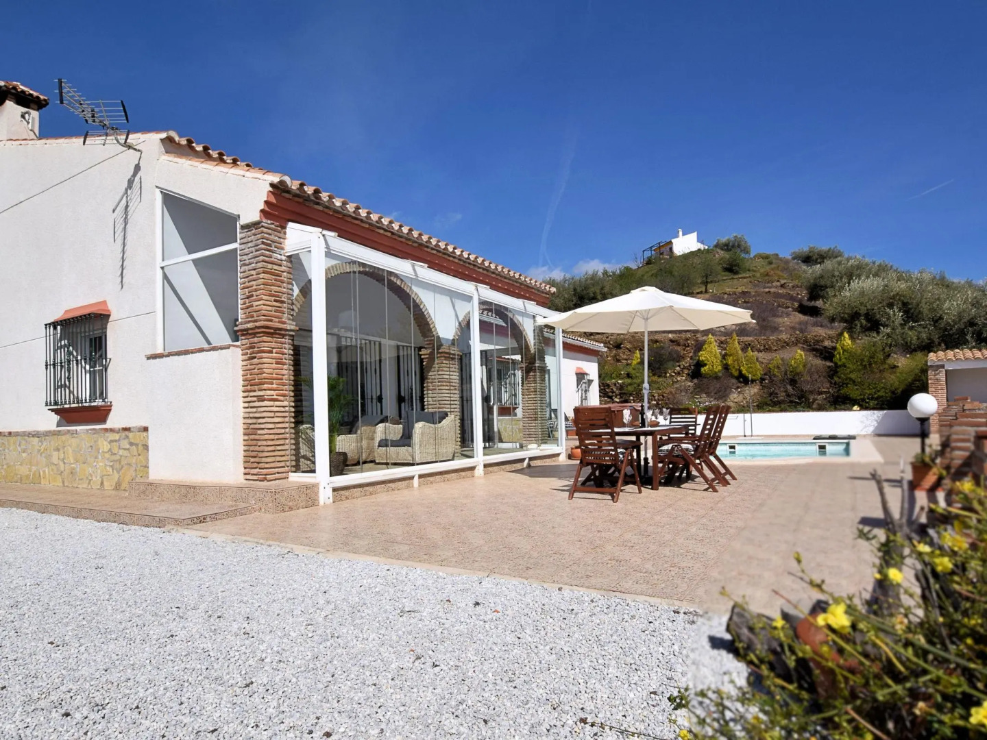 Spacious Villa with Hot Tub in Arenas