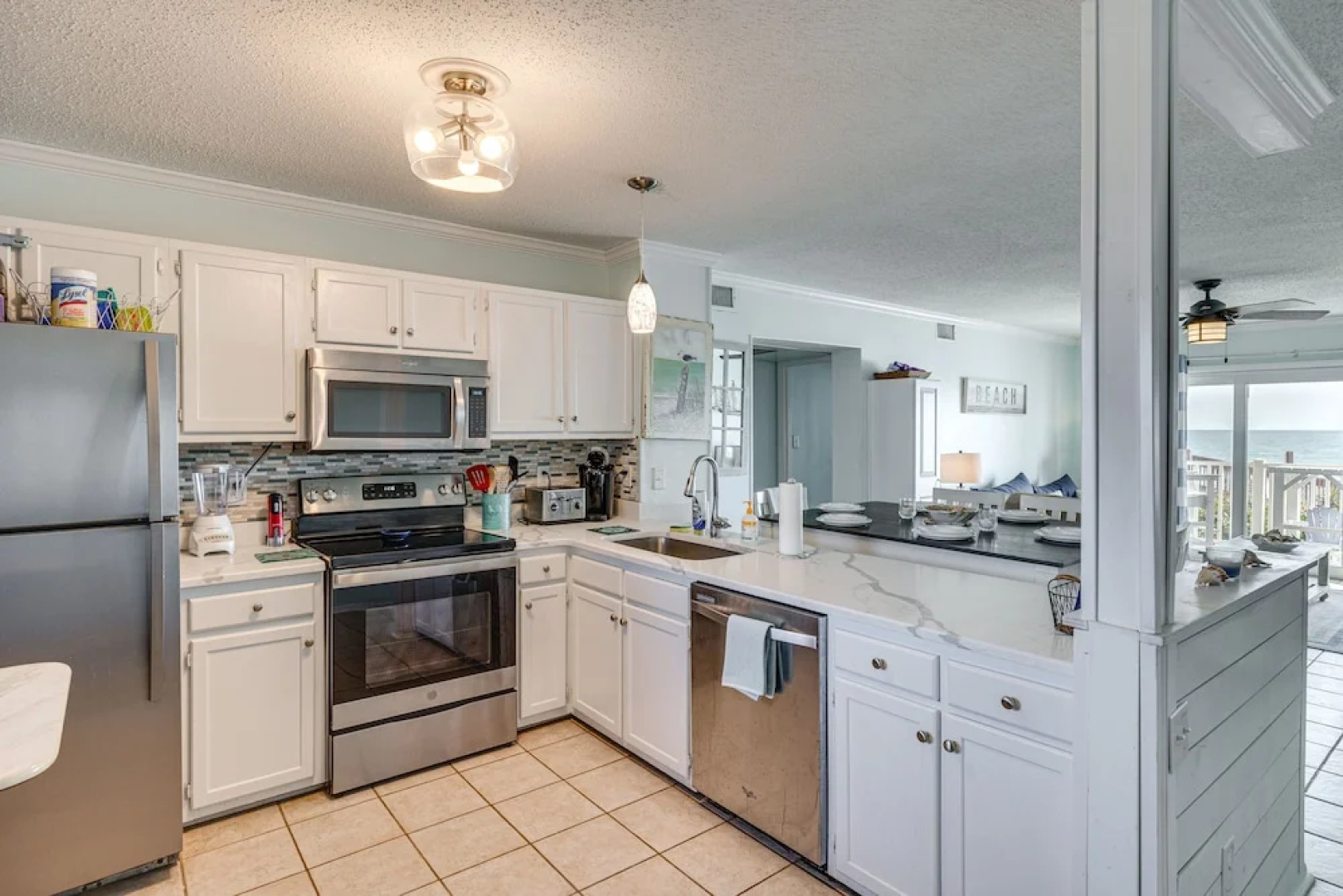 Steps to the Beach: Oceanfront Condo w/ Lanai!