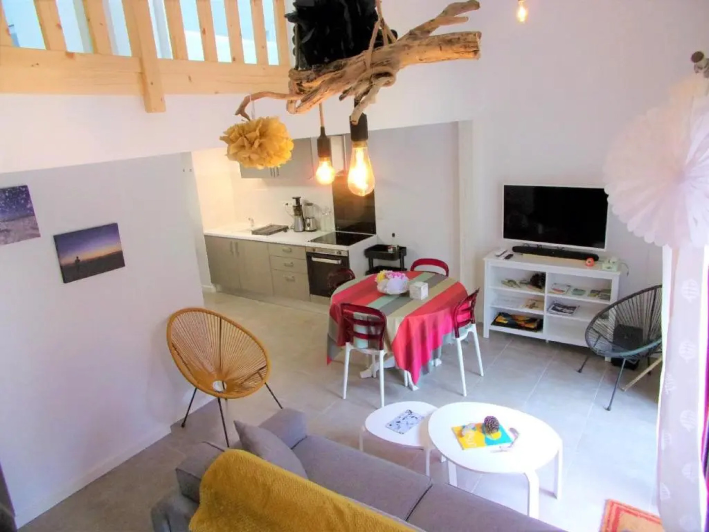 Maison duplex 4 à 6p, terrasse, Golf et Ocean