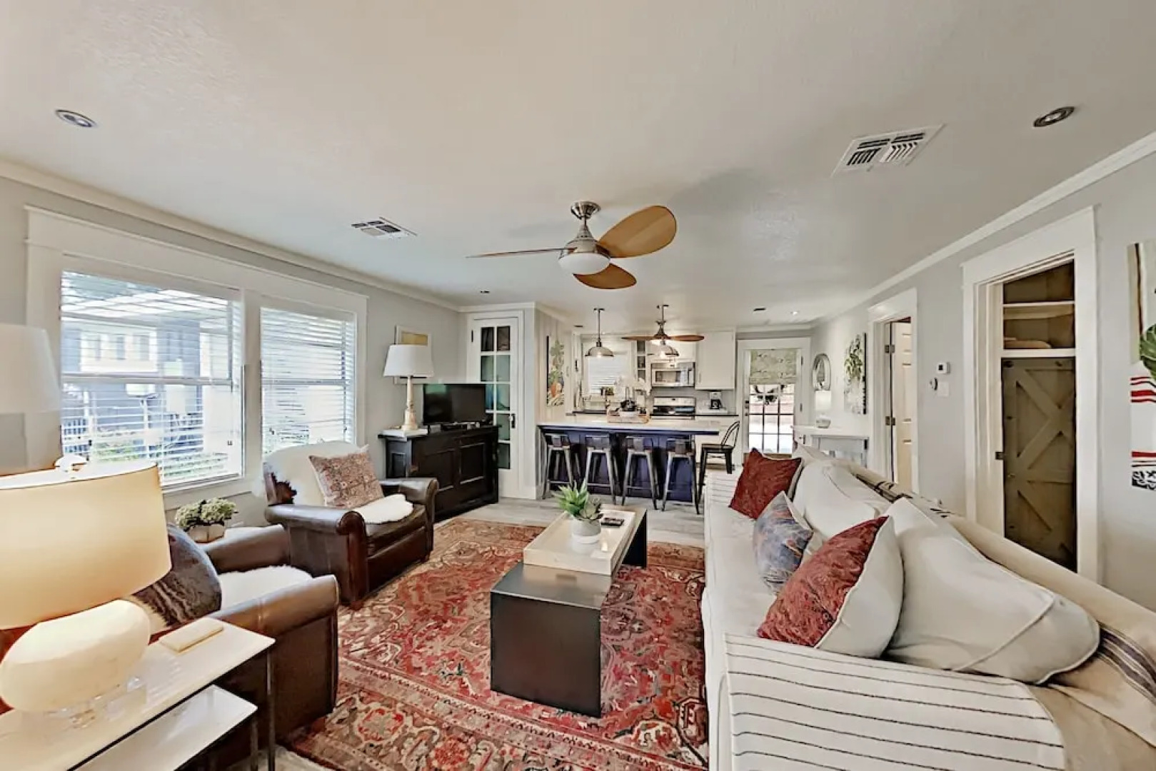 Charming W/ Chic Decor -- Walk To Downtown 3 Bedroom Home