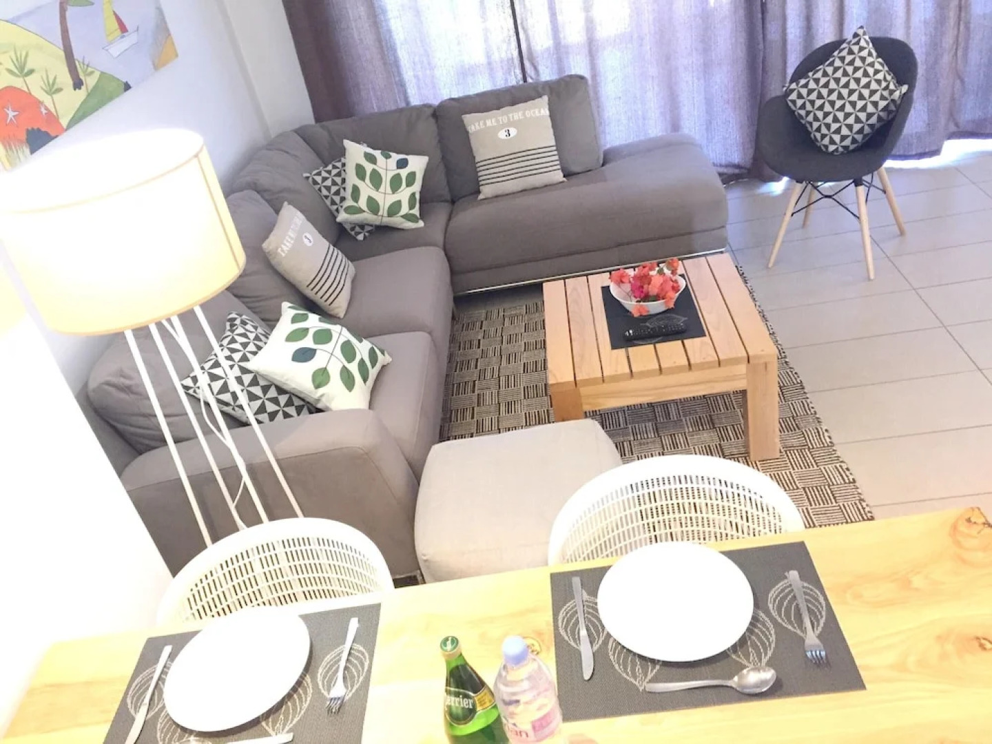 Apartment With 3 Bedrooms in Roches Noires, With Wonderful sea View, P