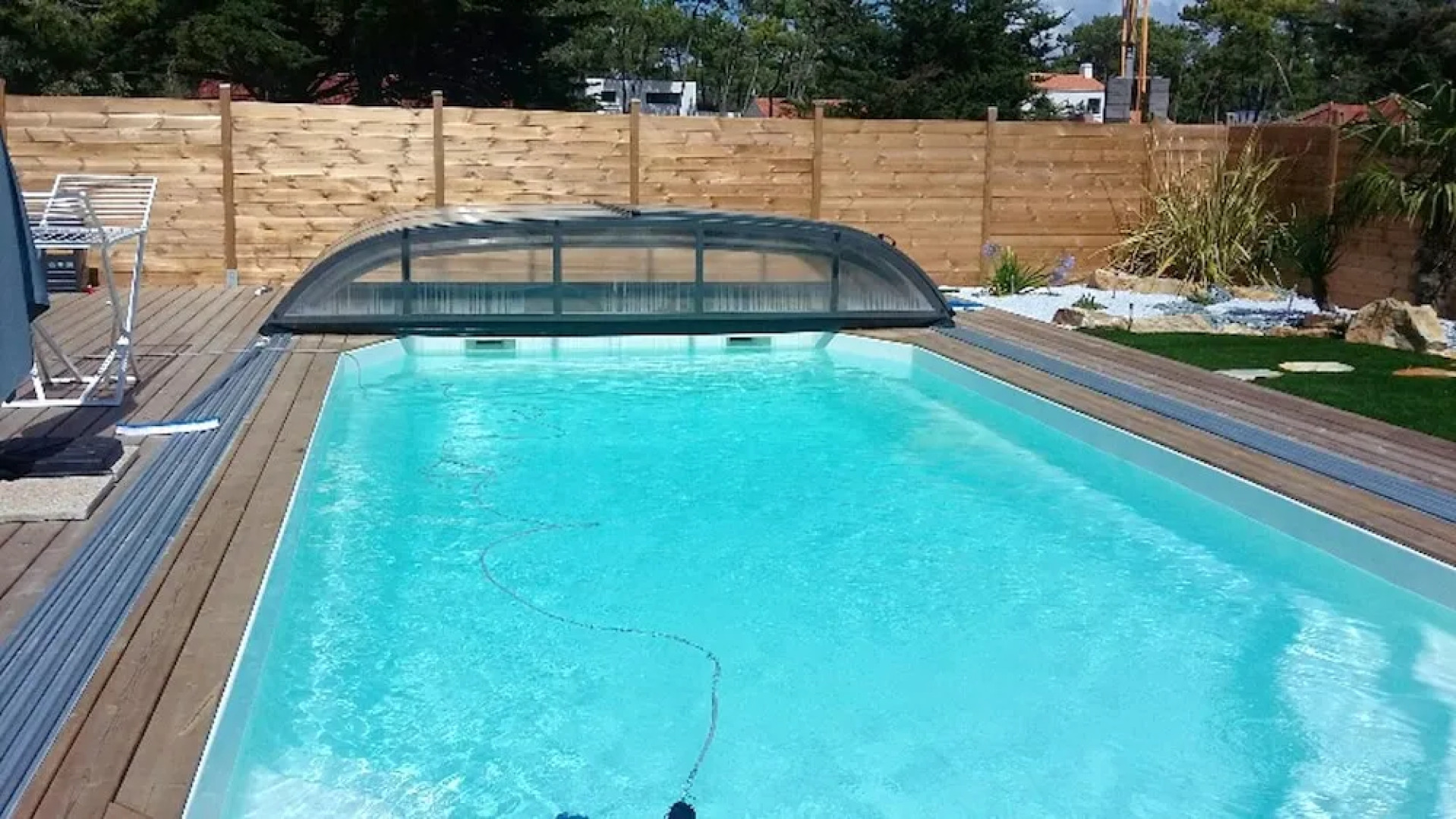 Villa With 3 Bedrooms in Saint-jean-de-monts, With Private Pool, Enclo