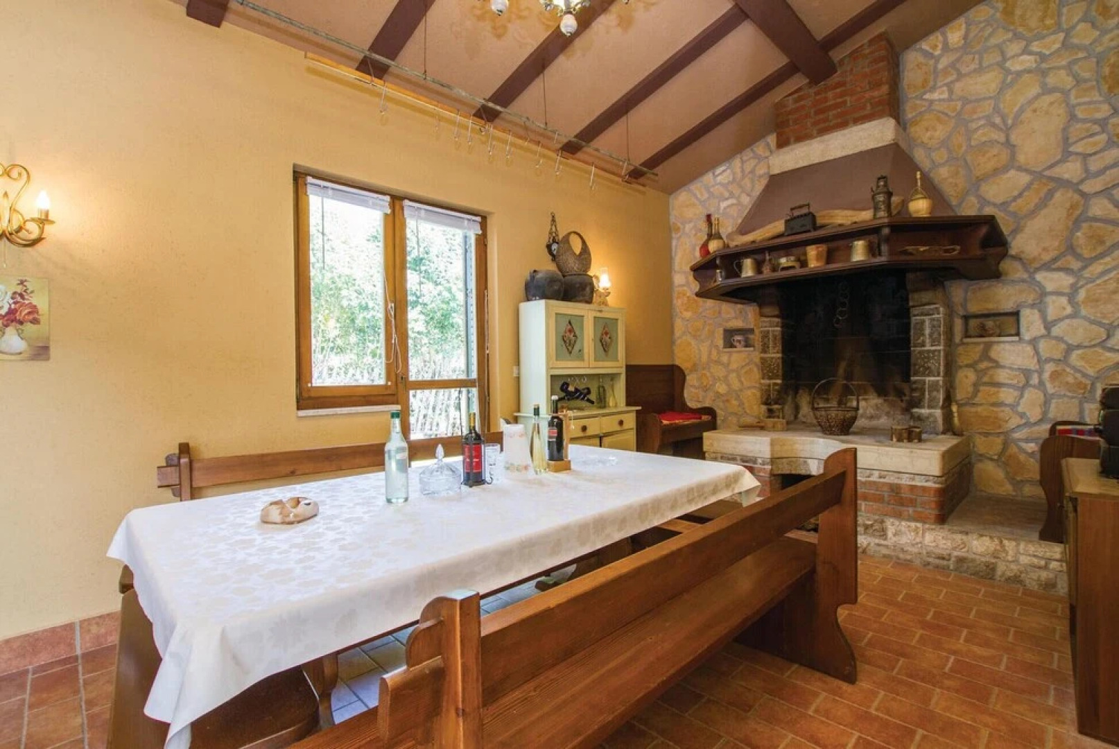 Nice Home in Nedescina With Wifi and 6 Bedrooms